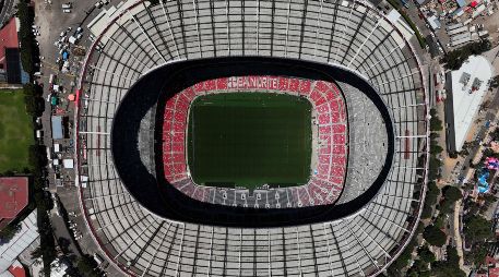 El Estadio Azteca albergará la inauguración de la Copa del Mundo con el partido México vs. Arabia Saudita. Ayer solo estaban disponibles entradas de más de 53 mil pesos. AP/T. Pérez