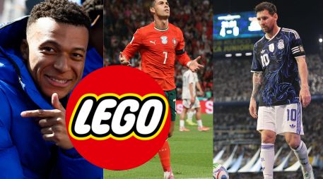 LEGO logró reunir a CR7, Messi, Mbappé y Vinícius para jugar, y no precisamente al futbol. EFE / ARCHIVO