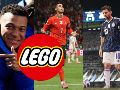 LEGO logró reunir a CR7, Messi, Mbappé y Vinícius para jugar, y no precisamente al futbol. EFE / ARCHIVO