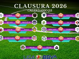 La J13 del Clausura 2026 podrá seguirse a través de distintas señales de televisión abierta, de paga y plataformas digitales, dependiendo del equipo que es local. ESPECIAL / CANVA