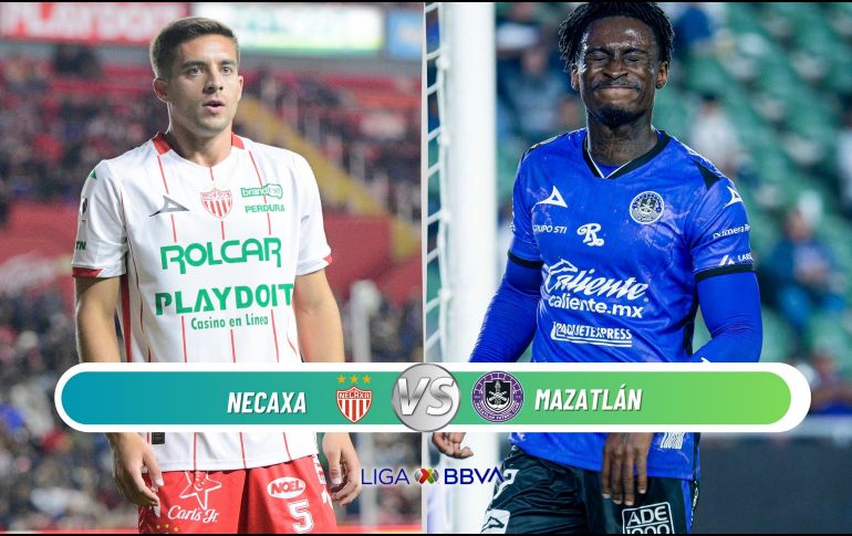 Necaxa recibe a Mazatlán en un partido clave entre equipos de la zona baja. ESPECIAL / IMAGO7 y CANVA