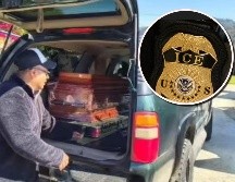 Este jueves 02 de abril del 2026, el cuerpo de Royer fue recibido por su familia y amigos. ESPECIAL/AP