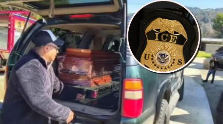 Este jueves 02 de abril del 2026, el cuerpo de Royer fue recibido por su familia y amigos. ESPECIAL/AP