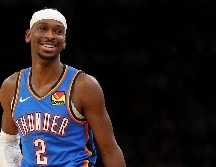La estrella de los actuales campeones, el Thunder de Oklahoma City y actual MVP de la liga, sigue cargando con un equipo que ha estado incompleto en diversos lapsos durante la campaña. AFP/ ARCHIVO.