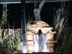 Esta escenificación revive los últimos momentos de Jesús de Nazaret, desde su condena hasta su resucitación. FACEBOOK / Comité Organizador de Semana Santa en Ixtapalapa AC 