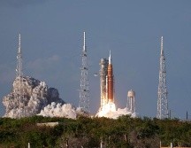 Artemis II no alunizará y solo tiene previsto alcanzar la órbita de la Luna antes de volver a la Tierra. EFE/C. Herrera