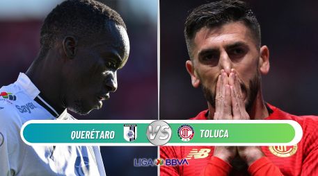 Querétaro recibe a Toluca en un duelo con objetivos opuestos en la tabla. ESPECIAL / IMAGO7 y CANVA