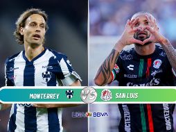 Este sábado, el equipo de Monterrey recibe en casa al Atlético de San Luis, en un partido donde ambos equipos tienen la obligación absoluta de sumar. ESPECIAL / IMAGO7 y CANVA