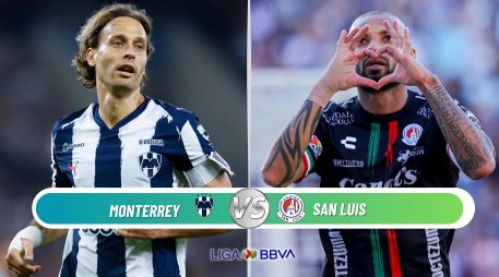 Este sábado, el equipo de Monterrey recibe en casa al Atlético de San Luis, en un partido donde ambos equipos tienen la obligación absoluta de sumar. ESPECIAL / IMAGO7 y CANVA