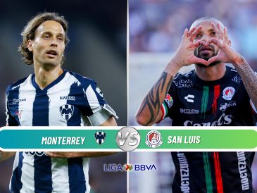Este sábado, el equipo de Monterrey recibe en casa al Atlético de San Luis, en un partido donde ambos equipos tienen la obligación absoluta de sumar. ESPECIAL / IMAGO7 y CANVA