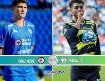 Cruz Azul recibe a Pachuca en un choque clave por los primeros puestos. ESPECIAL / IMAGO7 y CANVA