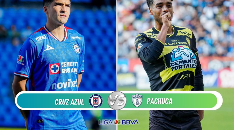Cruz Azul recibe a Pachuca en un choque clave por los primeros puestos. ESPECIAL / IMAGO7 y CANVA