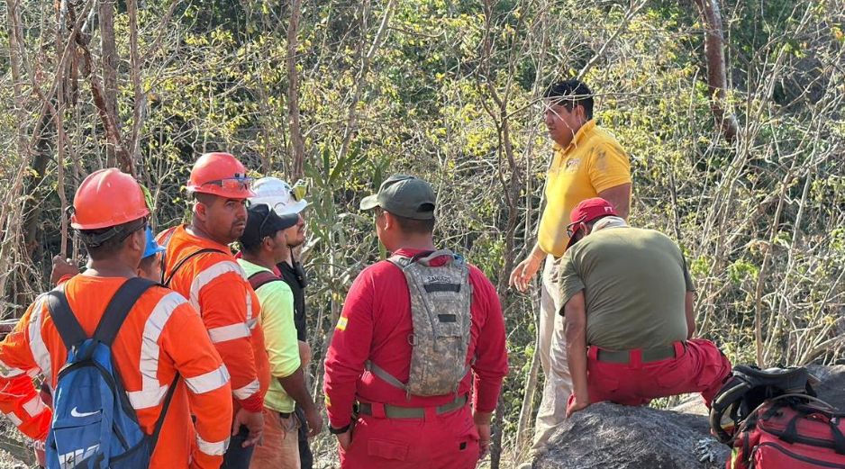 Elementos de Protección Civil Nacional y del Estado de Sinaloa confirmaron que Juan continúa desparecido. CORTESÍA/Hugo Rodríguez