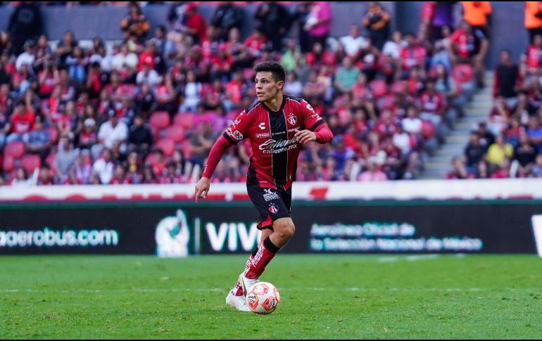 Alfonso González durante el partido entre los Rojinegros del Atlas y Queretaro. IMAGO7