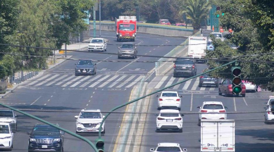 El programa Hoy No Circula se aplica de las 5:00 a las 22:00 horas en todas las alcaldías de la Ciudad de México y en tres zonas conurbadas del Estado de México. SUN/S. Cadena
