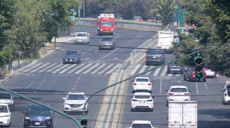 El programa Hoy No Circula se aplica de las 5:00 a las 22:00 horas en todas las alcaldías de la Ciudad de México y en tres zonas conurbadas del Estado de México. SUN/S. Cadena