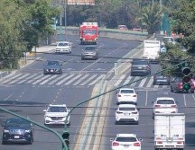 El programa Hoy No Circula se aplica de las 5:00 a las 22:00 horas en todas las alcaldías de la Ciudad de México y en tres zonas conurbadas del Estado de México. SUN/S. Cadena