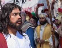 La representación de la Pasión de Cristo en Iztapalapa cumple este año cumple su edición 183. SUN/S. Cadena