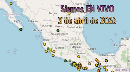EN VIVO | Sismos en México | Viernes 3 de abril. ESPECIAL / SSN