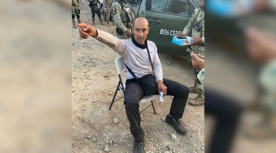 El camarógrafo de N+, Juan Díaz, fue hallado con vida por elementos de la Secretaría de la Defensa Nacional (Defensa) la mañana de este viernes 3 de abril. ESPECIAL