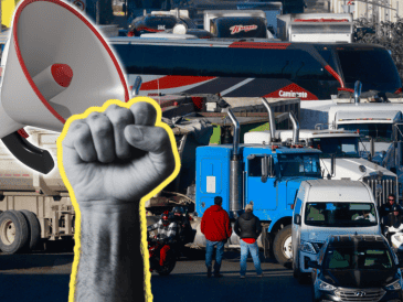 El paro nacional de transportistas y agricultores se llevaría a cabo el próximo lunes 6 de abril según la convocatoria. EFE/F. Gutiérrez ESPECIAL/Unsplash/Canva