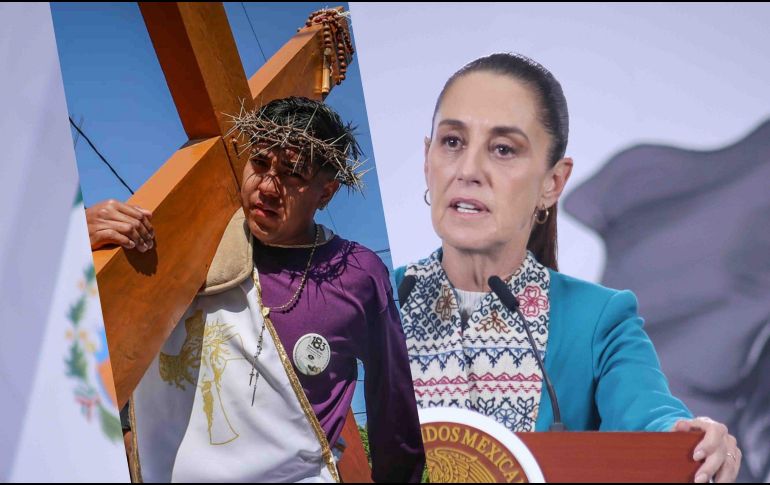 La Presidenta Sheinbaum deseó a las y los mexicanos desde sus redes sociales que pasen un buen descanso de Semana Santa. SUN / L. Camacho / ARCHIVO