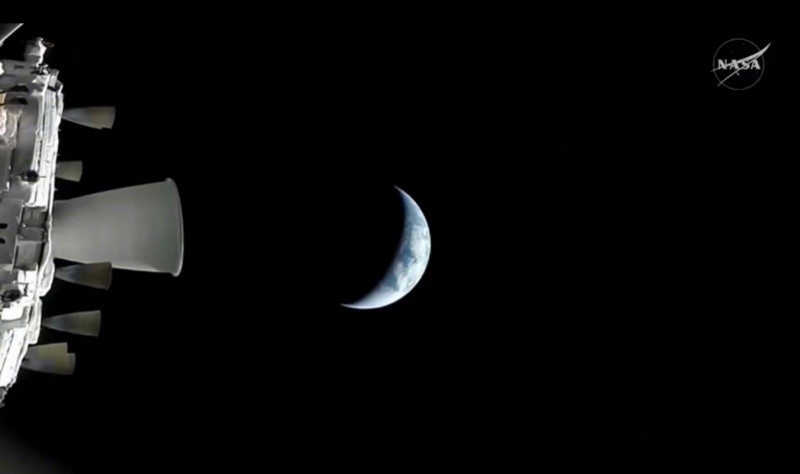 Imagen desde la misión Artemis II. EFE / NASA