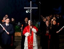 Ante más de 30 mil fieles, León XIV presidió por primera vez en su pontificado una de las ceremonias más solemnes de la Semana Santa. EFE/F. Frustaci