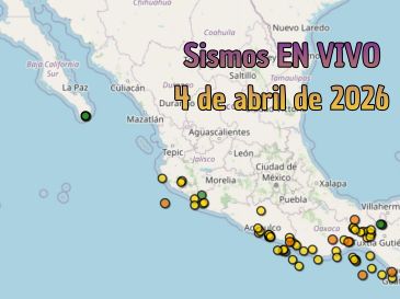 EN VIVO | Sismos en México | Sábado 4 de abril. ESPECIAL / SSN