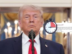 Este fue el mensaje de Donald Trump respecto a la guerra en Irán esta mañana de sábado 4 de abril. EFE / ARCHIVO