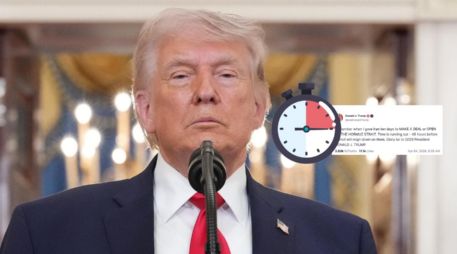 Este fue el mensaje de Donald Trump respecto a la guerra en Irán esta mañana de sábado 4 de abril. EFE / ARCHIVO