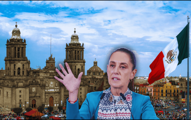 Sheinbaum explicó que decidió quedarse en la capital del país junto con su esposo, para dedicar tiempo tanto a asuntos personales como laborales. SUN / ARCHIVO