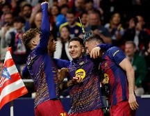Los catalanes llegaron a 76 puntos y ampliaron la diferencia a siete sobre los merengues, con 24 más por disputar. EFE/ MARISCAL.