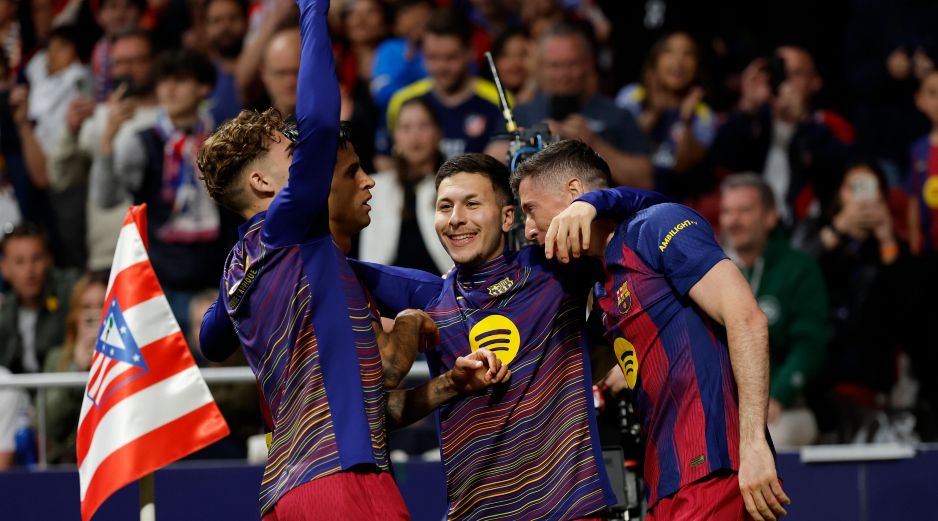 Los catalanes llegaron a 76 puntos y ampliaron la diferencia a siete sobre los merengues, con 24 más por disputar. EFE/ MARISCAL.