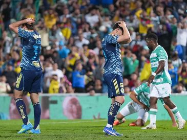 América llegaba como favorito a La Laguna, pero tuvo que conformarse con empatar 1-1. IMAGO7/E. Saavedra