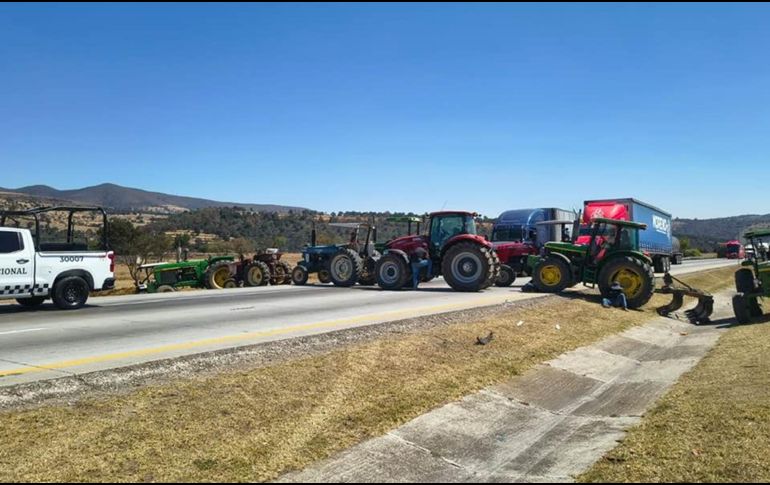El paro nacional carretero está programado para las 7:00 horas del lunes 6 de abril. FACEBOOK/FrenteNacionalparaelRescatedelCampoMexicanoFNRCM
