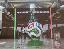 El AIFA ya recibió la Copa del Mundo el pasado marzo. SUN/A. Contreras