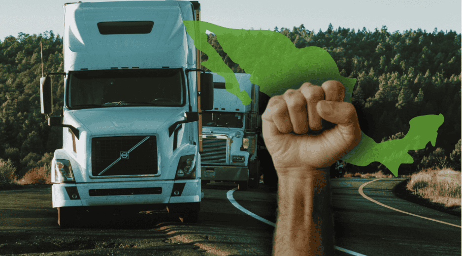 La Asociación Nacional de Transportistas y del Frente Nacional para el Rescate del Campo Mexicano hicieron un llamado a la población para anticipar sus viajes. ESPECIAL/Canva