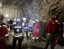 El caso se remonta al colapso de una presa de jales reportado por las autoridades el 26 de marzo, cuando 25 trabajadores realizaban excavaciones. ESPECIAL/Coordinación Nacional de Protección Civil