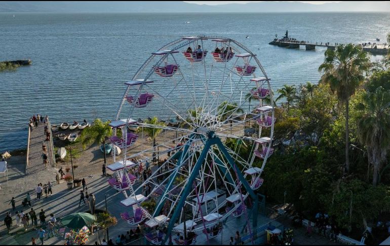 El lago de Chapala se encuentra al 70 por ciento de su capacidad, por lo que se podrá apreciar la “belleza natural” del vaso lacustre, indicó el Gobierno municipal a través de un comunicado. CORTESÍA
