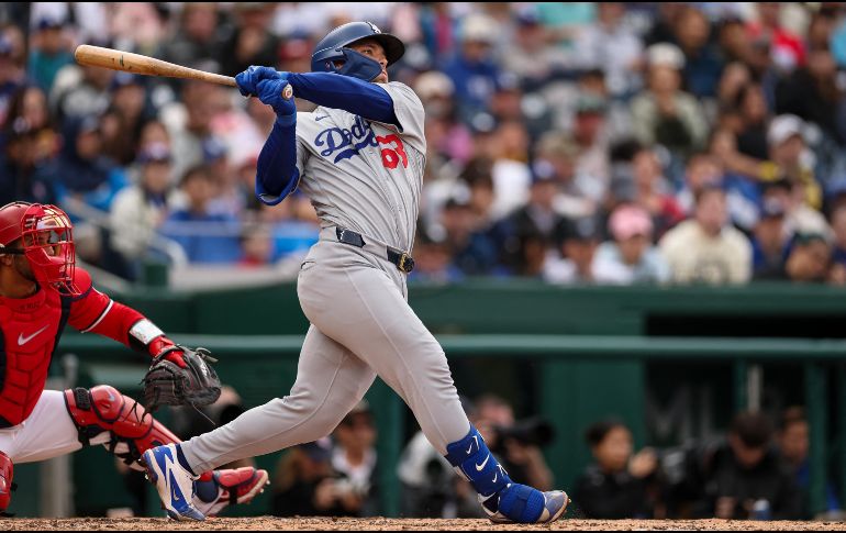 Al comenzar una nueva semana, los Dodgers enfrentarán a los Azulejos en Canadá y posteriormente recibirán a los Rangers. AFP/ S. TAETSCH
