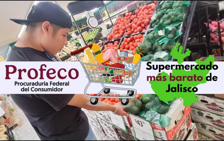En este supermercado encuentras los precios más bajos de todo Jalisco para adquirir la Canasta Básica; se encuentra en Zapopan. EL INFORMADOR / ARCHIVO