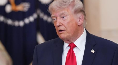 Trump amenazó ayer de nuevo a Irán con desatar “el infierno cuando venza el ultimátum que dio a la República Islámica para desbloquear Ormuz”. EFE/EPA/A. Brandon