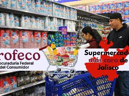 En este supermercado encuentras los precios más altos de todo el estado para adquirir la Canasta Básica; se encuentra en Zapopan. EL INFORMADOR / ARCHIVO