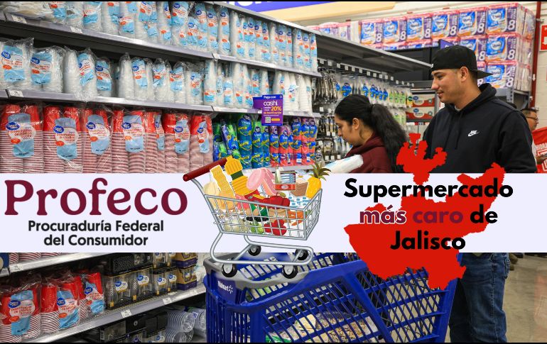 En este supermercado encuentras los precios más altos de todo el estado para adquirir la Canasta Básica; se encuentra en Zapopan. EL INFORMADOR / ARCHIVO
