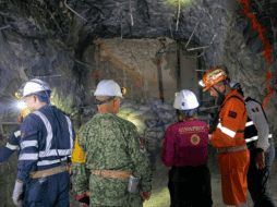En total, las acciones de búsqueda y rescate de los mineros en Sinaloa suman ya 255 horas. SUN/ESPECIAL