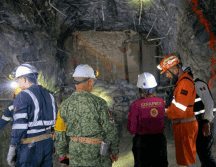 En total, las acciones de búsqueda y rescate de los mineros en Sinaloa suman ya 255 horas. SUN/ESPECIAL