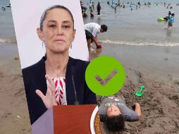 El Gobierno de México informó que, hasta el pasado sábado, en el litoral del golfo de México se ha logrado la recolección total de 894.2 toneladas de hidrocarburo. SUN / D. Simón Sánchez / ARCHIVO