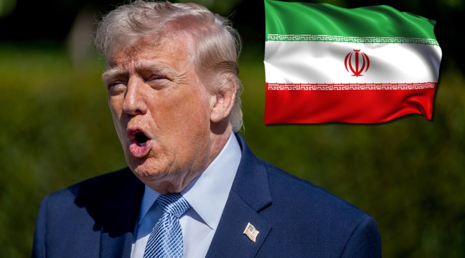 Así calificó Trump la propuesta de paz de Irán ante medios afuera de la Casa Blanca. EFE / EPA / DANIEL HEUER / POOL