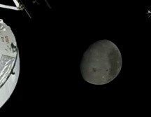 La nave Orión de la NASA se convirtió este lunes 6 de abril en la misión espacial tripulada a mayor distancia de la Tierra. ESPECIAL / NASA